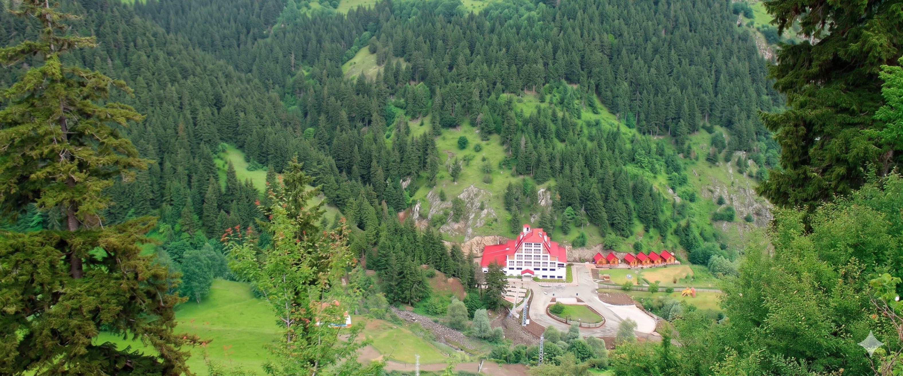 Green Valley Hotel çevresindeki yeşil vadi, Şavşat